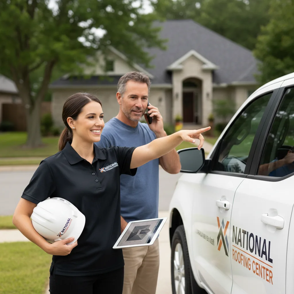 National Roofing Center customer support in Sperry